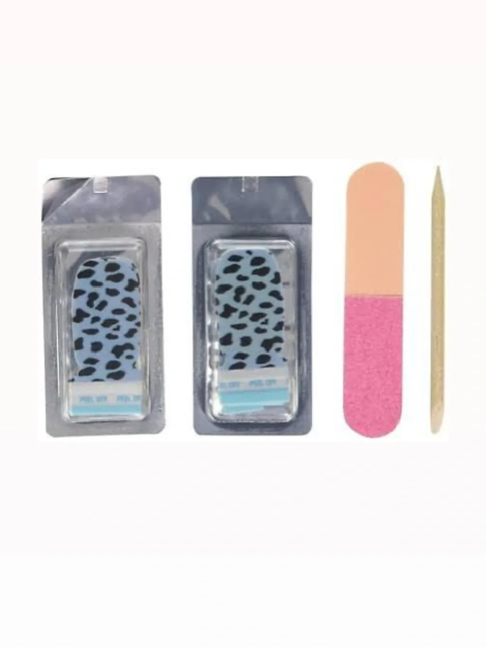 Sally Hansen Salon Effects Real Nail Polish Strips Hear Me Roar! 570